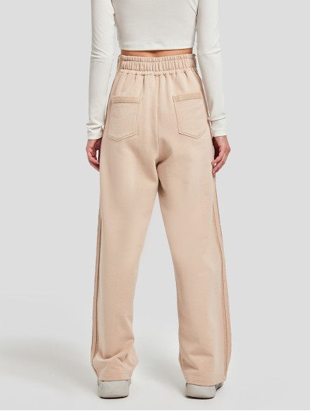 High Waisted Straight Leg Track Pants High Waisted Straight Leg Track Pants