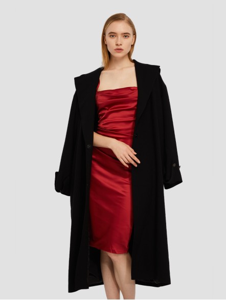 Red Satin Dress Red Satin Dress