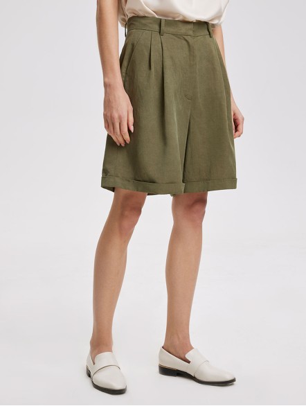 Long-Line Tailored Shorts Long-Line Tailored Shorts