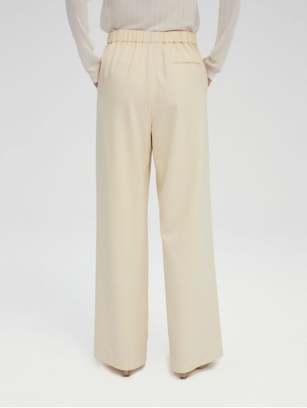 Wide Tuck Wool-blend Pants Wide Tuck Wool-blend Pants