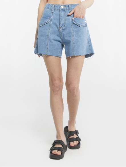 High Waist Denim Shorts High Waist Denim Shorts