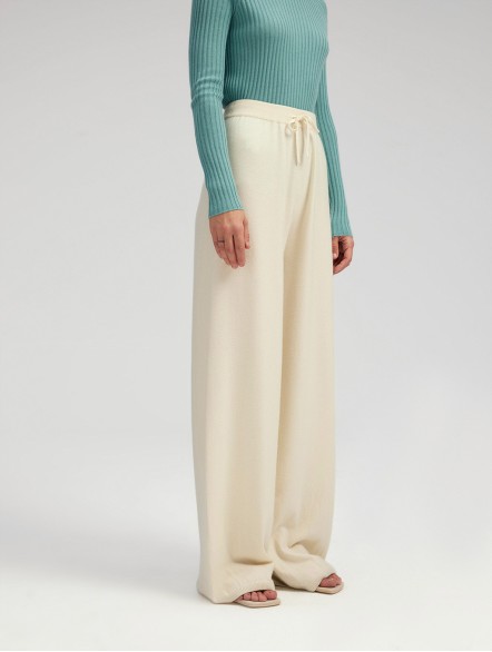 Cashmere Loose Straight Pants Cashmere Loose Straight Pants