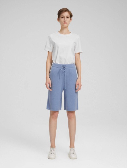 Knit Knee-length Shorts Knit Knee-length Shorts