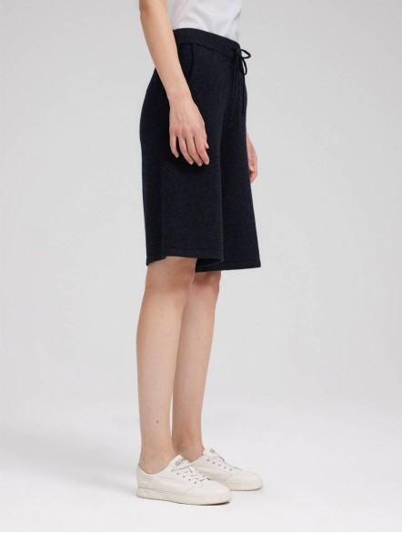 Knit Knee-length Shorts Knit Knee-length Shorts