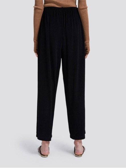 Pleated Wide-leg Cropped Trousers Pleated Wide-leg Cropped Trousers
