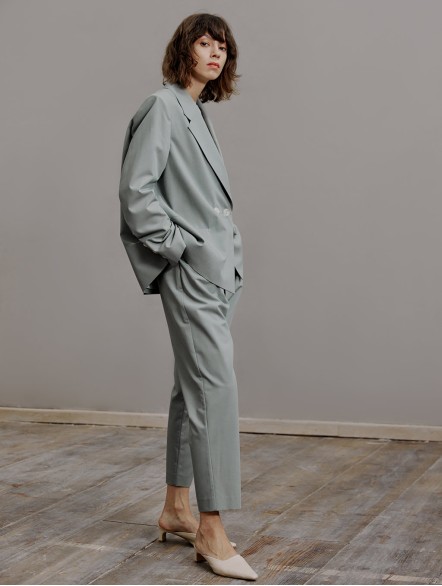Buttoned Blazer & Pants Set Buttoned Blazer & Pants Set