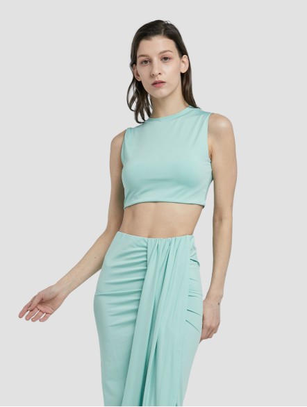Bodycon Crop Top & Skirt Set Bodycon Crop Top & Skirt Set