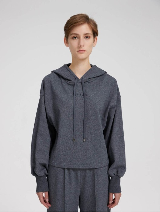 Embroidered Logo Hoodie