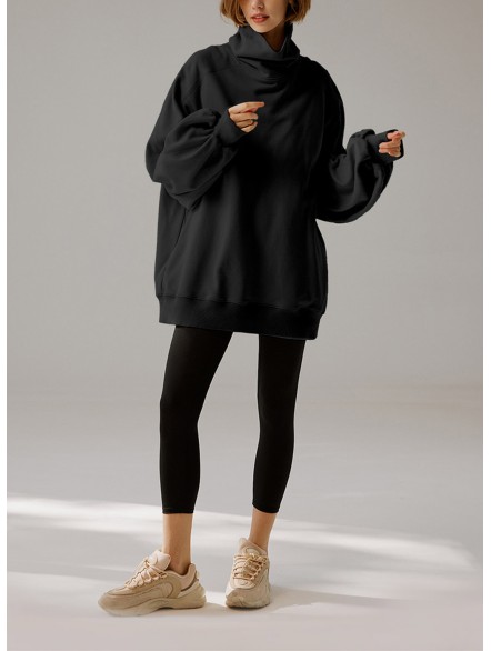 Boxy Long Sleeves Sweatshirt Boxy Long Sleeves Sweatshirt