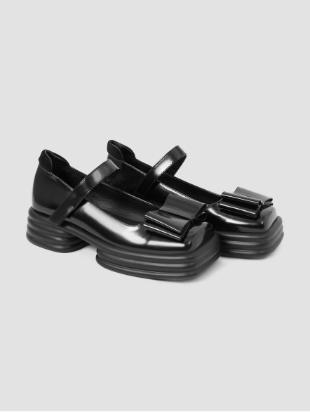 Bowknot Platform Loafers Bowknot Platform Loafers