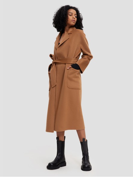 Belted Wool Coat Belted Wool Coat