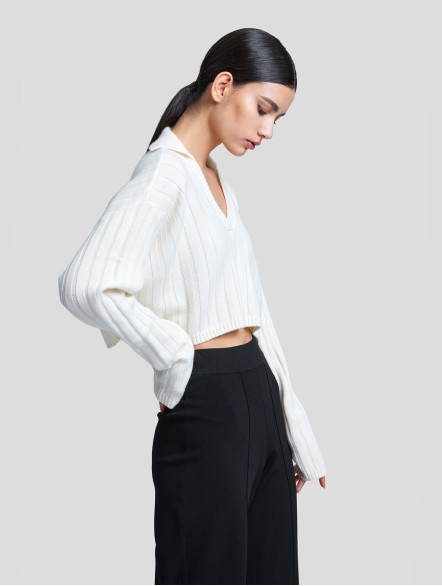 Cropped Knit Jumper Cropped Knit Jumper