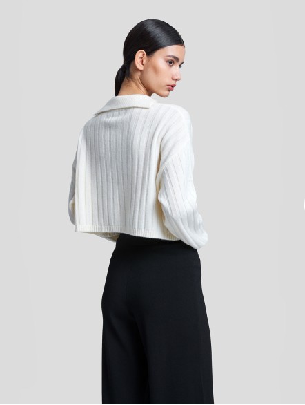 Cropped Knit Jumper Cropped Knit Jumper