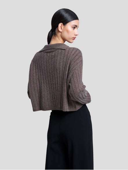 Cropped Knit Jumper Cropped Knit Jumper