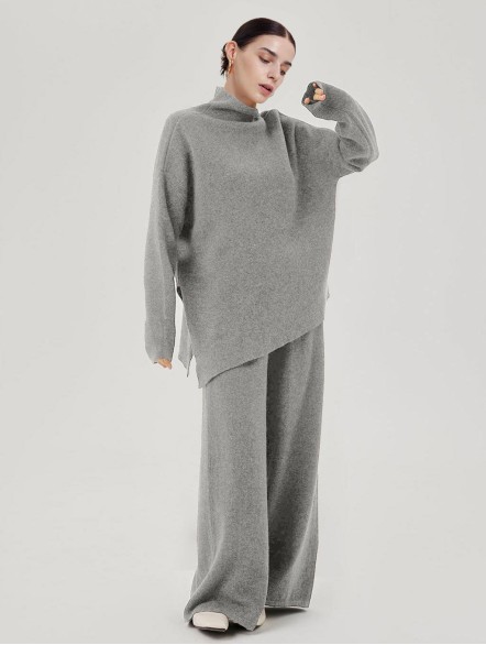 Slash Hem Sweater Slash Hem Sweater