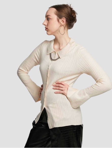 Sweater With Regular Collar Sweater With Regular Collar