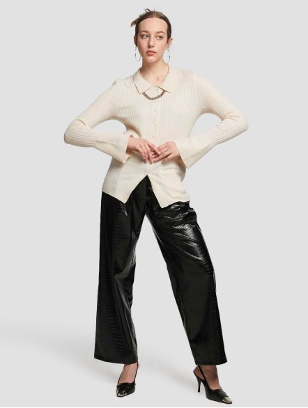 Sweater With Regular Collar Sweater With Regular Collar