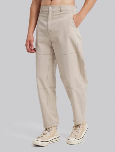 Ankle-Length Cotton Pants Ankle-Length Cotton Pants