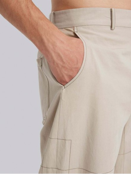 Ankle-Length Cotton Pants Ankle-Length Cotton Pants