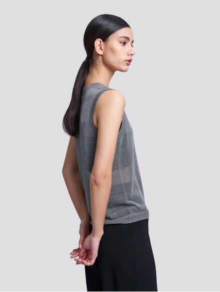 See-Through Knit Tank Top See-Through Knit Tank Top