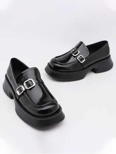 Belt buckle comfortable casual shoes Belt buckle comfortable casual shoes