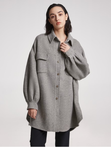 Oversized Wool-Cashmere Jacket Oversized Wool-Cashmere Jacket