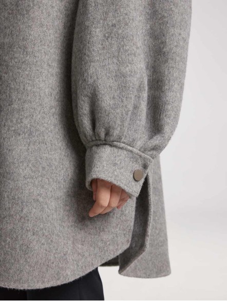 Oversized Wool-Cashmere Jacket Oversized Wool-Cashmere Jacket