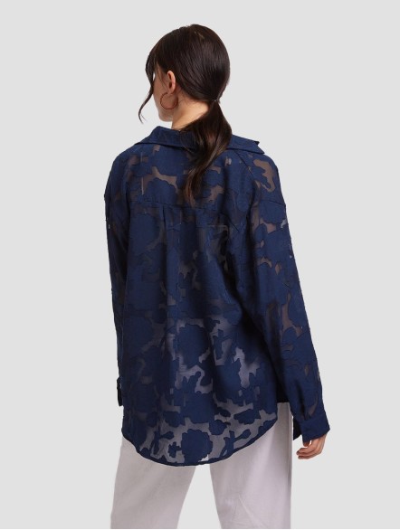 Light Jacquard Long-Sleeve Shirt Light Jacquard Long-Sleeve Shirt
