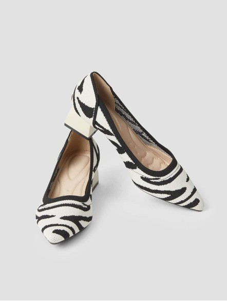 Pointed Toe Knitted Pumps Pointed Toe Knitted Pumps
