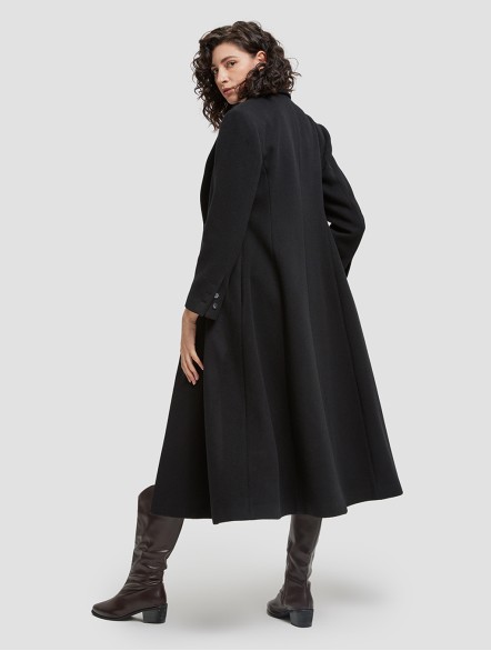 Maxi Straight Wool Coat Maxi Straight Wool Coat
