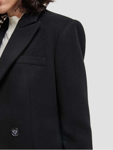 Maxi Straight Wool Coat Maxi Straight Wool Coat