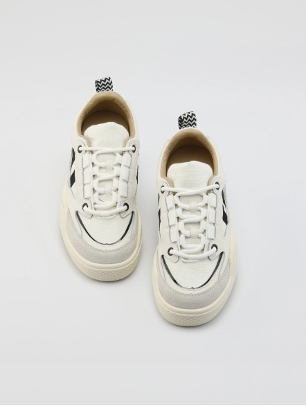 Paneled Soft-sole Sneakers Paneled Soft-sole Sneakers