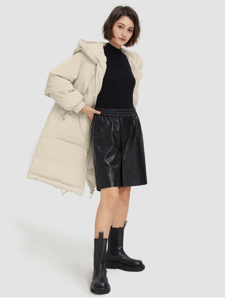 Oversized Statement Hooded Puffer Jacket Oversized Statement Hooded Puffer Jacket