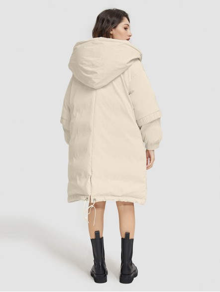 Oversized Statement Hooded Puffer Jacket Oversized Statement Hooded Puffer Jacket