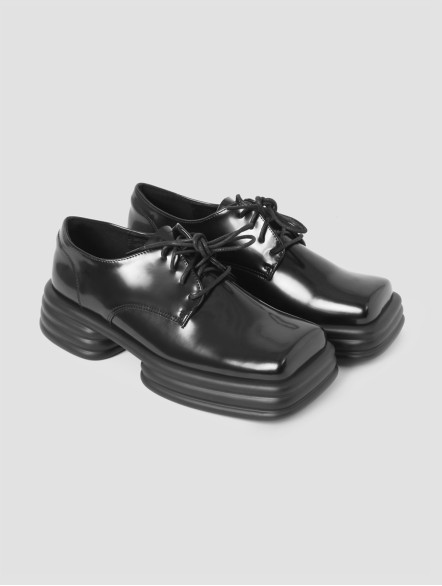 Lace-up Platform Loafers Lace-up Platform Loafers