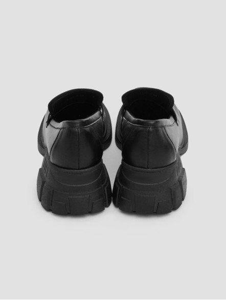Stitch Square Toe Loafers Stitch Square Toe Loafers