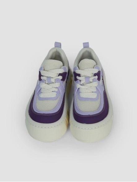 Platform Mesh Patchwork Sneakers Platform Mesh Patchwork Sneakers