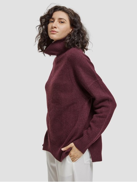 Casual Loose Yak Wool Sweater Casual Loose Yak Wool Sweater