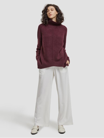 Casual Loose Yak Wool Sweater Casual Loose Yak Wool Sweater