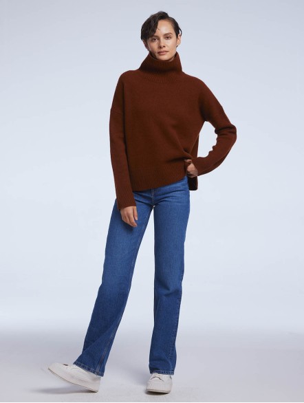 Turtleneck Yak Wool Pullover Sweater Turtleneck Yak Wool Pullover Sweater