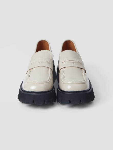 Shiny Leather Penny Loafers Shiny Leather Penny Loafers