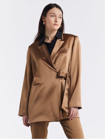 Tie-Waist Blazer Tie-Waist Blazer