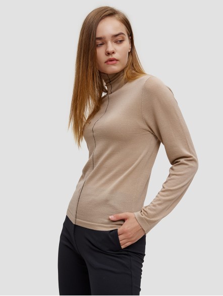 Bottle Neck Wool Top Bottle Neck Wool Top