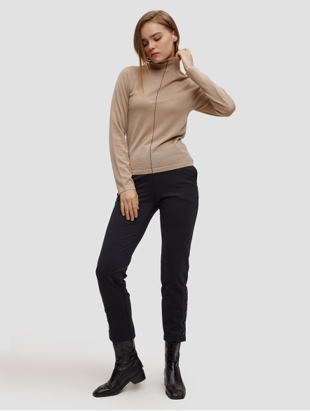 Bottle Neck Wool Top Bottle Neck Wool Top