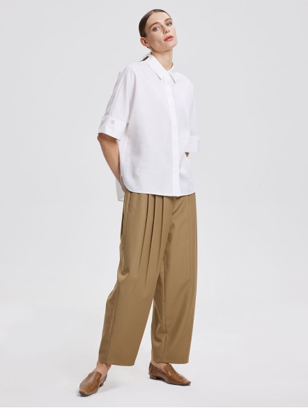 White Classic Short Sleeve Shirt White Classic Short Sleeve Shirt