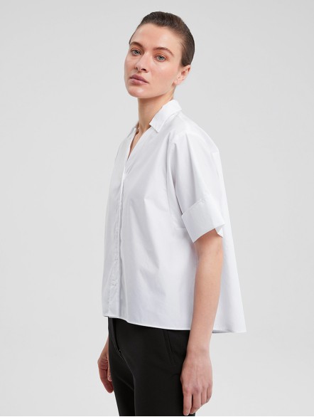 Folded Sleeve-End Shirt Folded Sleeve-End Shirt