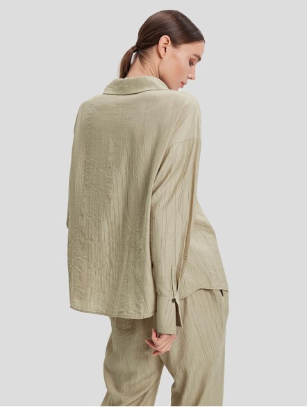Crimped Texture Shirt Crimped Texture Shirt