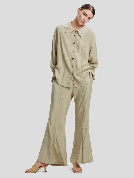 Crimped Texture Shirt Crimped Texture Shirt