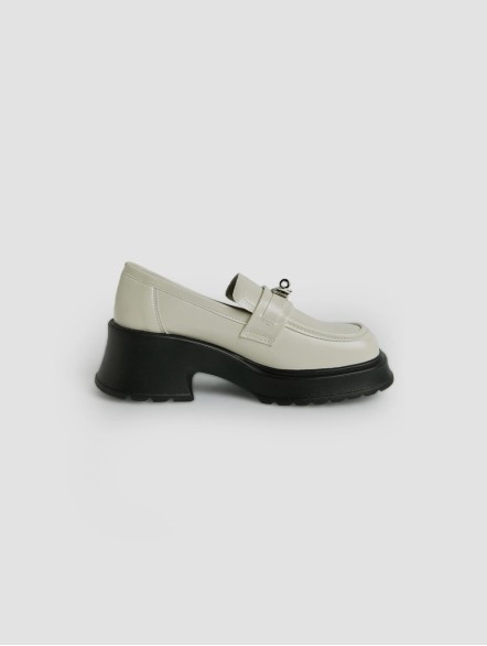 Platform Buckle Block Heel Loafers Platform Buckle Block Heel Loafers