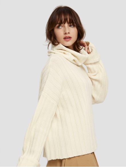 Cozy Cowl Neck Wool Sweater Cozy Cowl Neck Wool Sweater